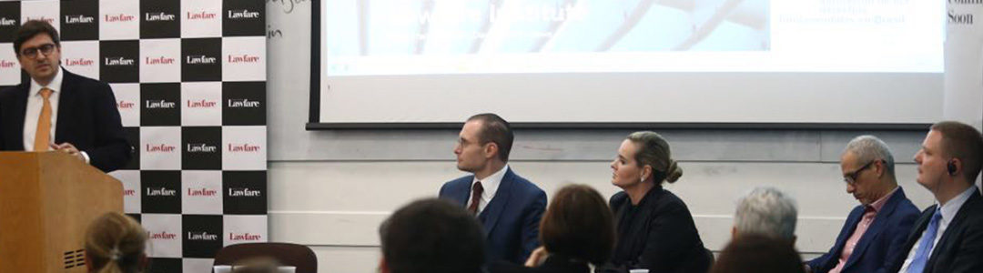 Valeska Teixeira Zanin Martins, Cristiano Zanin Martins and Rafael Valim launched the initiative at the University of London (SOAS).